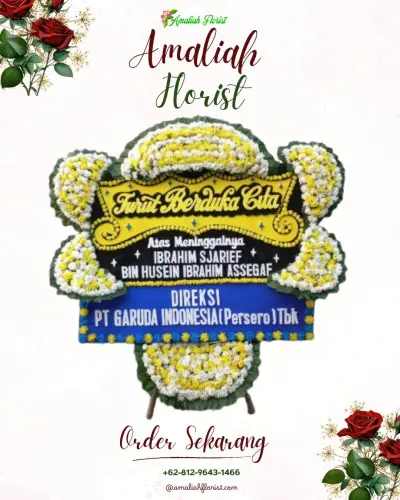 Papan Bunga Duka ciaro