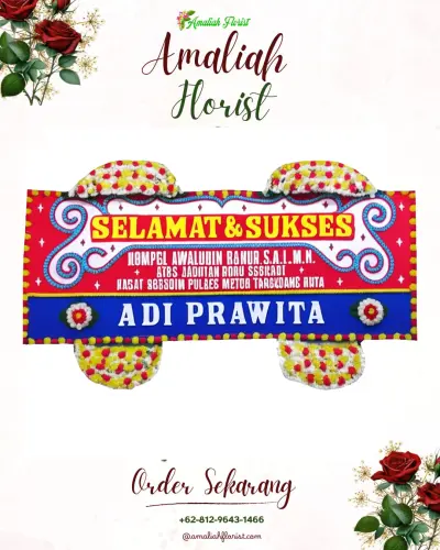 Karangan Bunga Ucapan Selamat ciaro